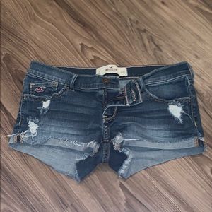 Hollister jean shorts